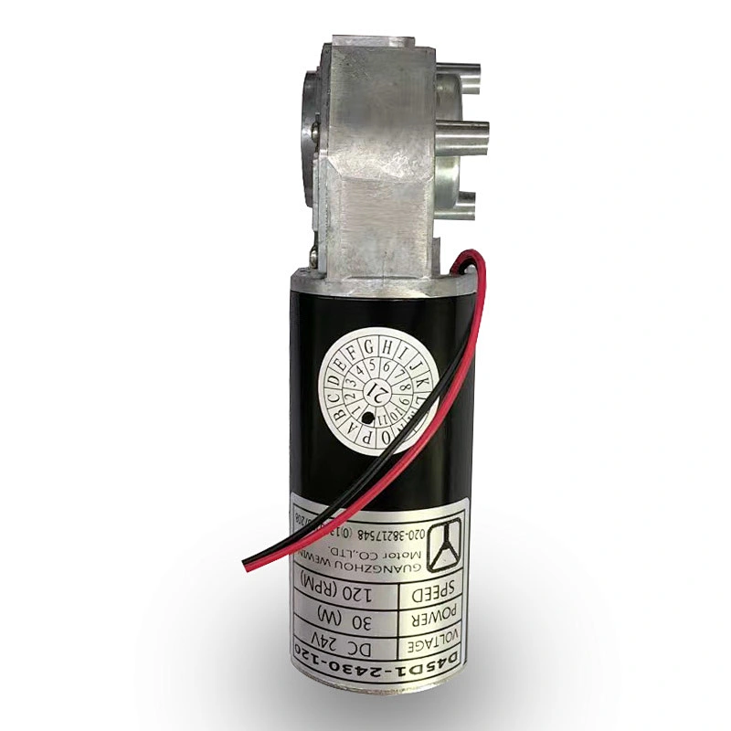 12v 24v 36v DC carbon brush gear DC motor for lift table 45mm
