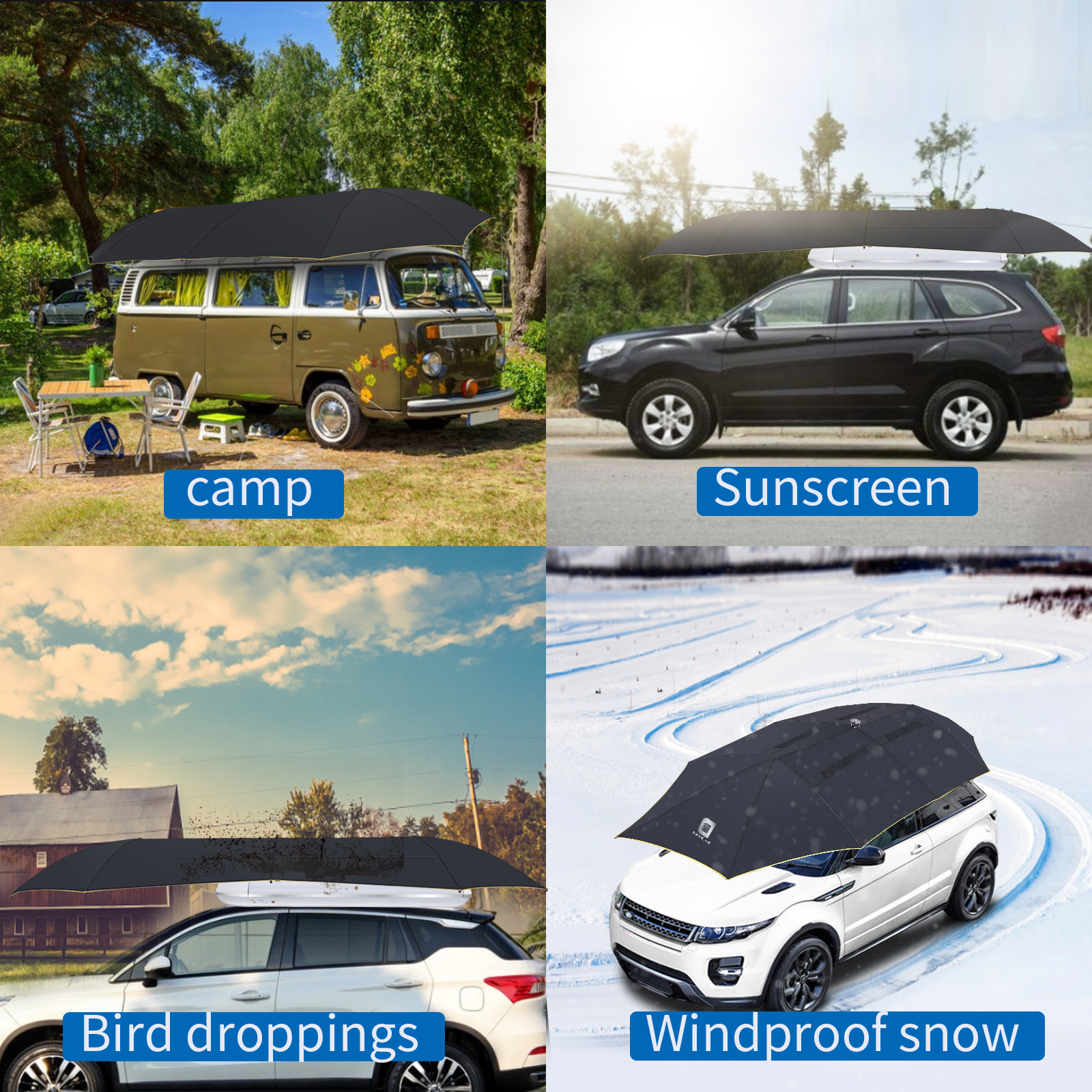 Remote Control Car Umbrella