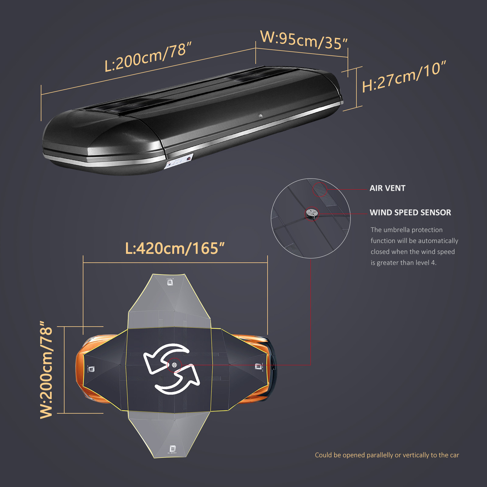 Sun Shade Umbrella For Car