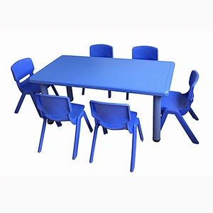hot sale children table rectangle kids table for kindergarten school