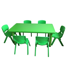 hot sale children table rectangle kids table for kindergarten school