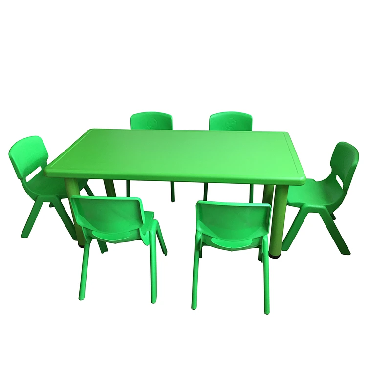 hot sale children table rectangle kids table for kindergarten school