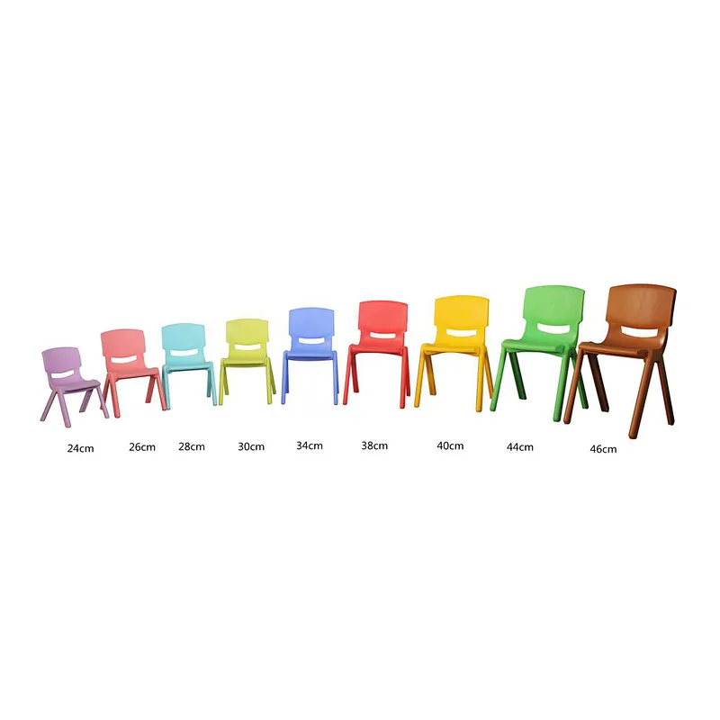 30cm kids chair plastic for kindergarten party garden home furniture