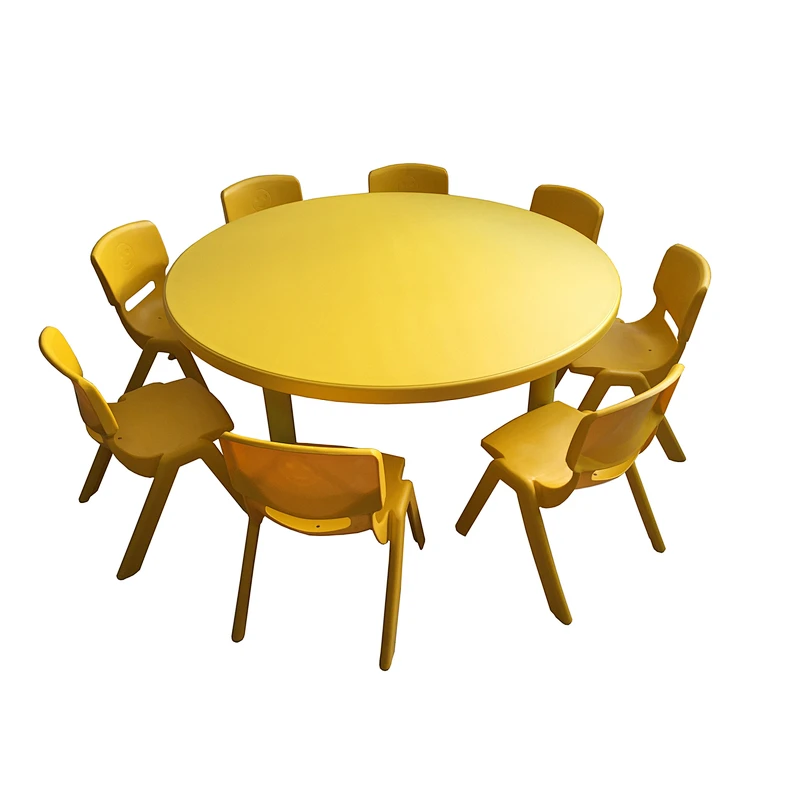 hot sale children table round kids table for kindergarten school