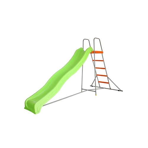 plastic kids slide 250cm long slide with big platform for kindergarten school
