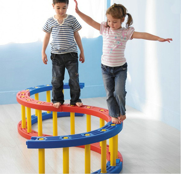 kids play 1/4 balance circle for kids for fun kindergarten school