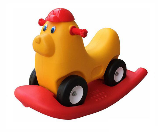 kids  dual-use animal dog rocker for nursery school