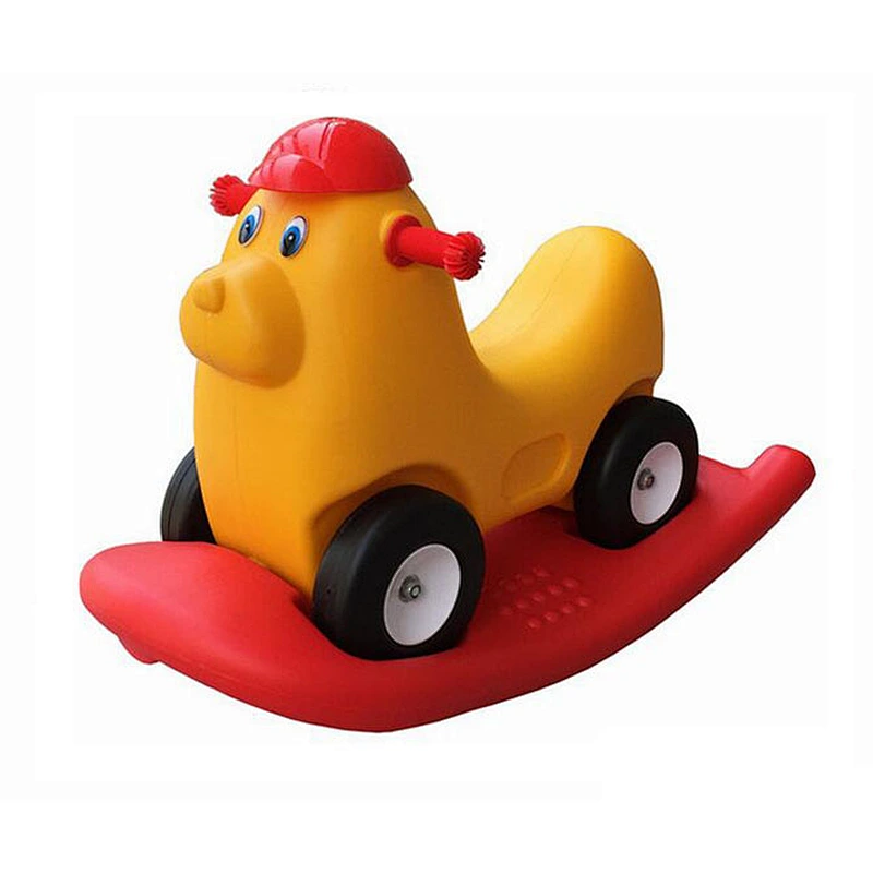 kids  dual-use animal dog rocker for nursery school