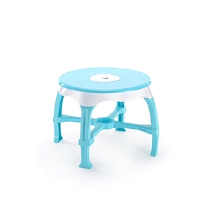 plastic table for children kindergarten round table and chair set for kids