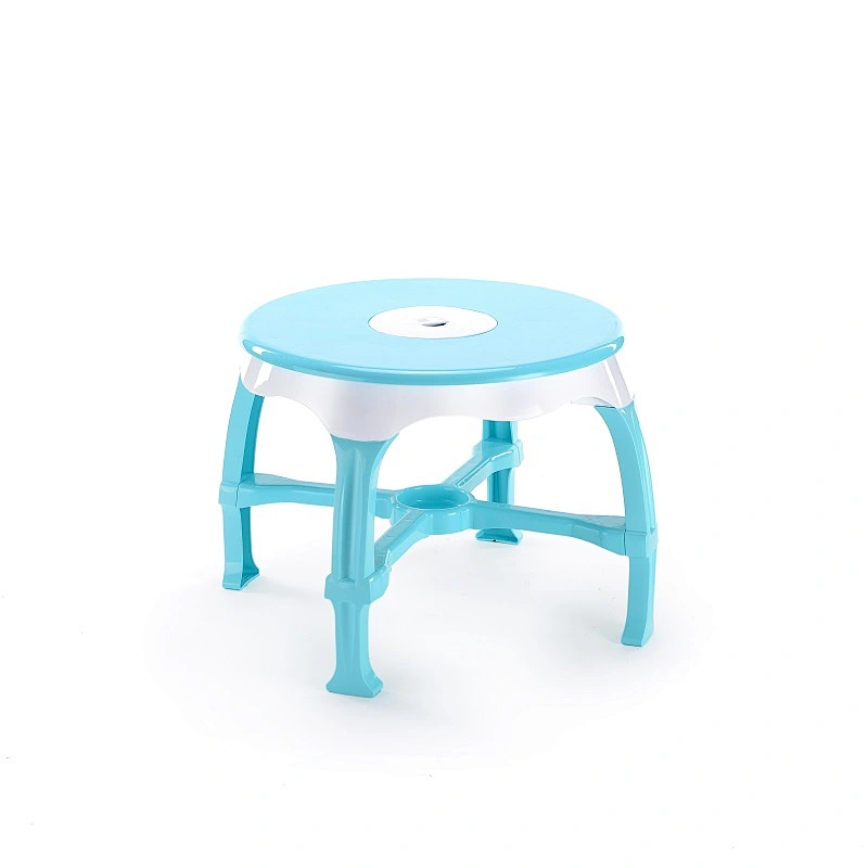 plastic table for children kindergarten round table and chair set for kids