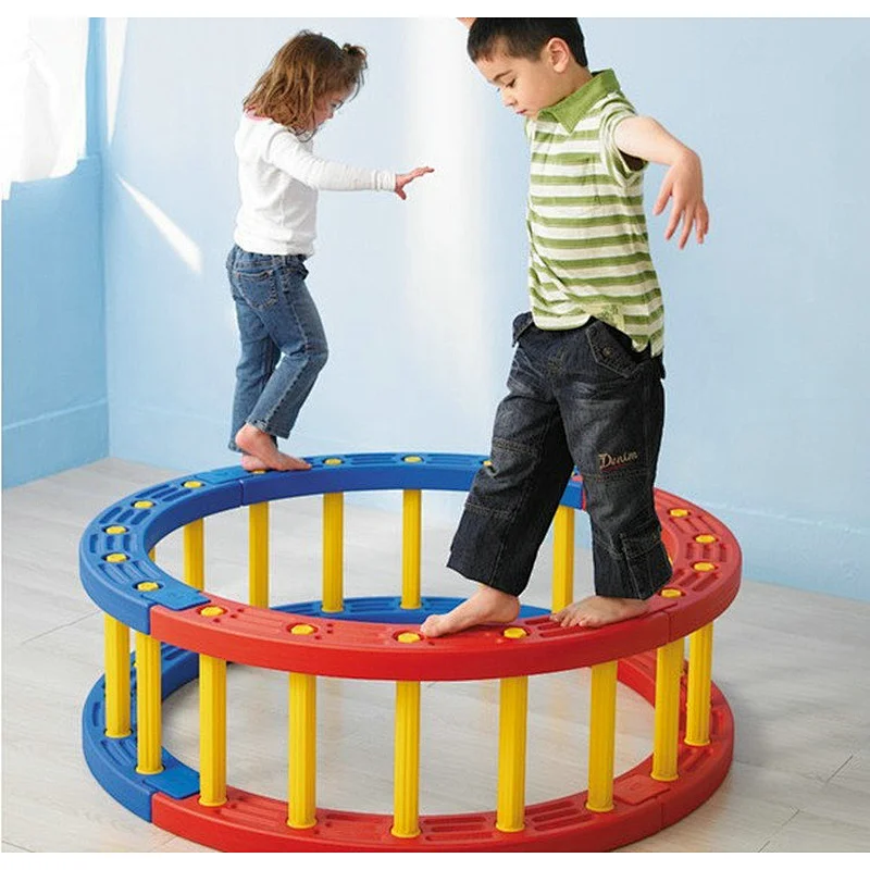 kids play 1/4 balance circle for kids for fun kindergarten school