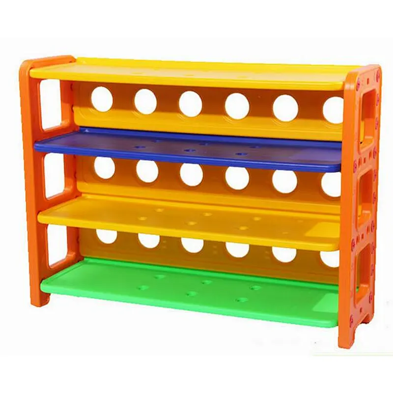 plastic kids multi-functional cabinet kindergarten shelf