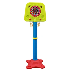 plastic kids small basketball stand for fun with drat