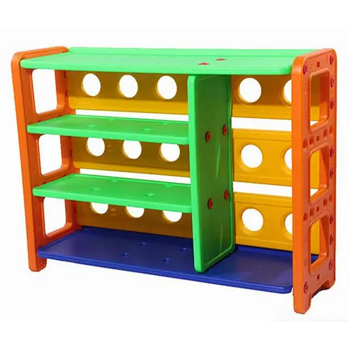 plastic kids multi-functional cabinet kindergarten shelf