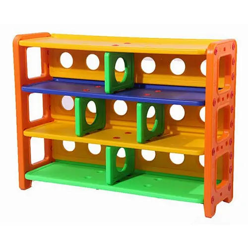 plastic kids multi-functional cabinet kindergarten shelf