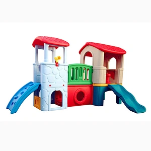 kindergarten school slide and swing set for kids for fun