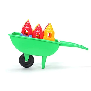 plastic children wheelbarrow-big for fun outdoor play beach