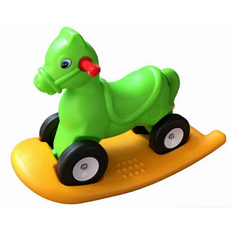 kids  dual-use animal horse rocker for nursery school