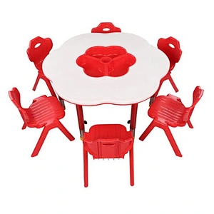 Children table Adjustable Flower Table