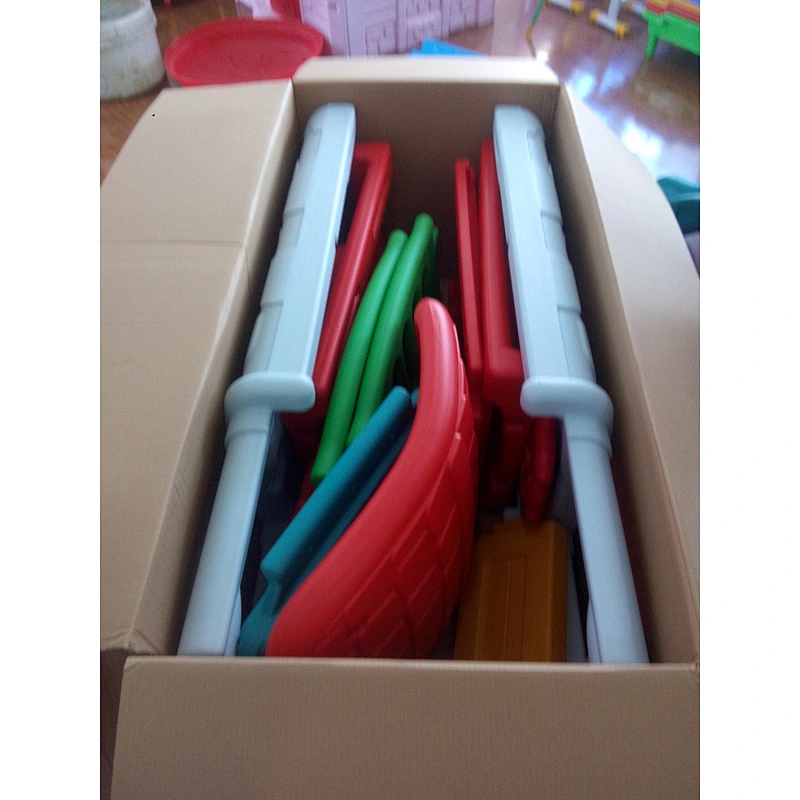 kindergarten school slide and swing set for kids for fun