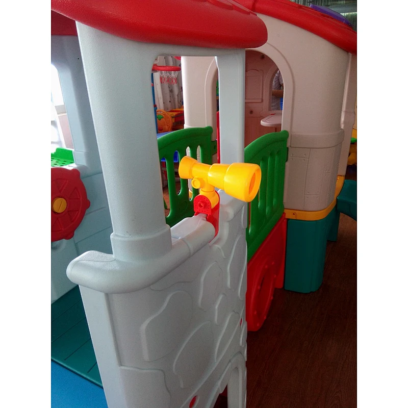 kindergarten school slide and swing set for kids for fun
