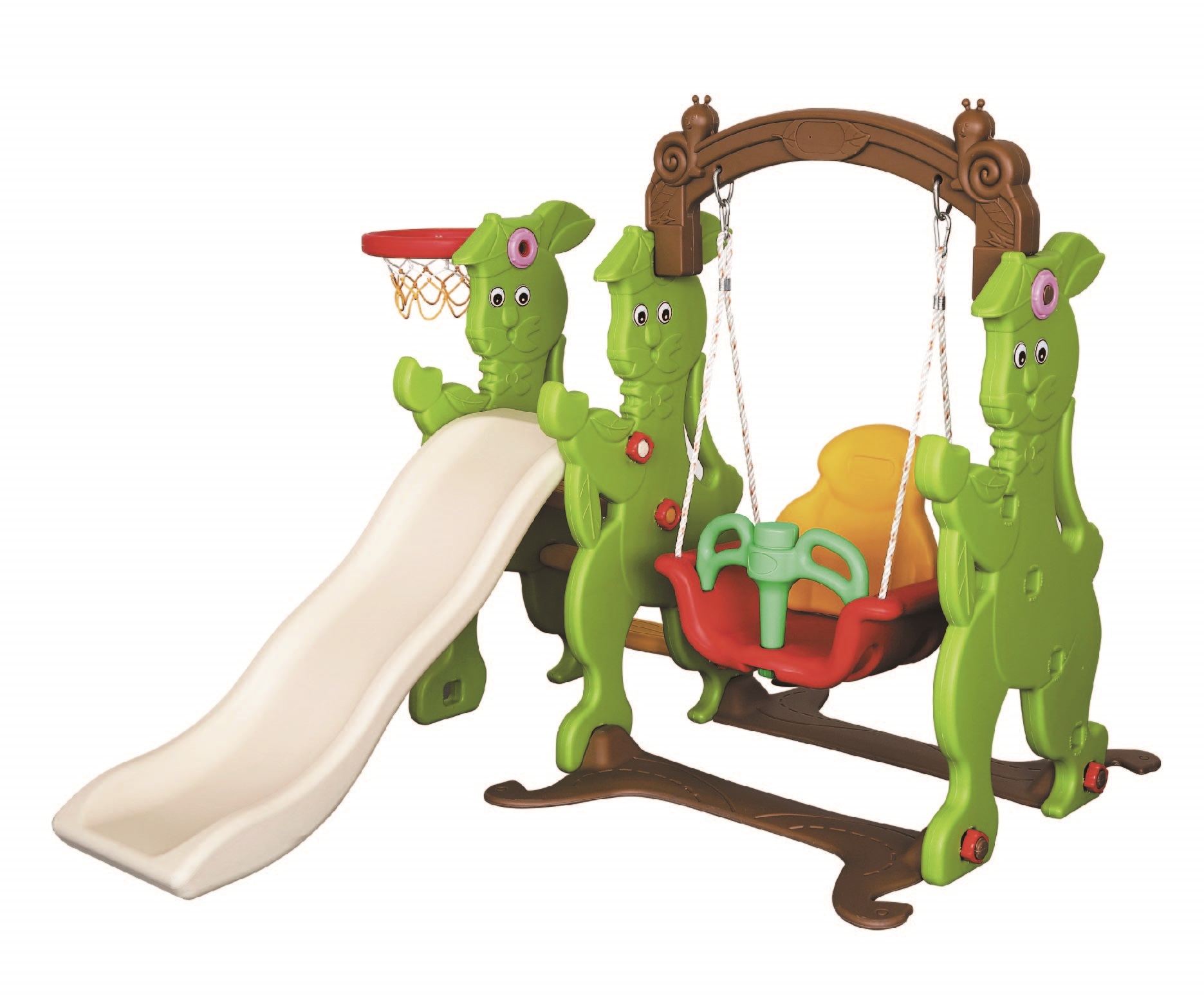 Rabbit Slide and Swing Set