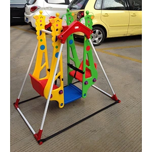 Girrafe Double Swing children toy indoor playground
