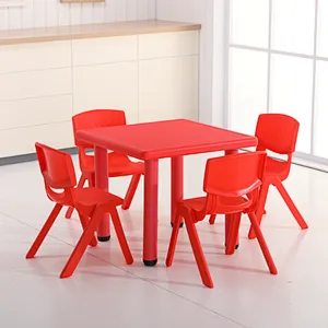 hot sale children table square kids table for kindergarten school