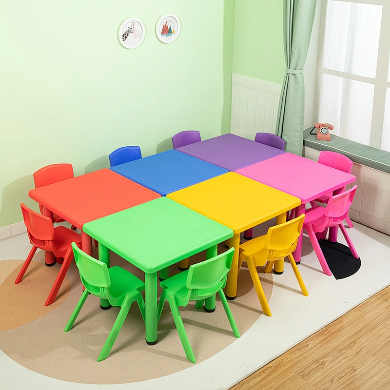 hot sale children table square kids table for kindergarten school
