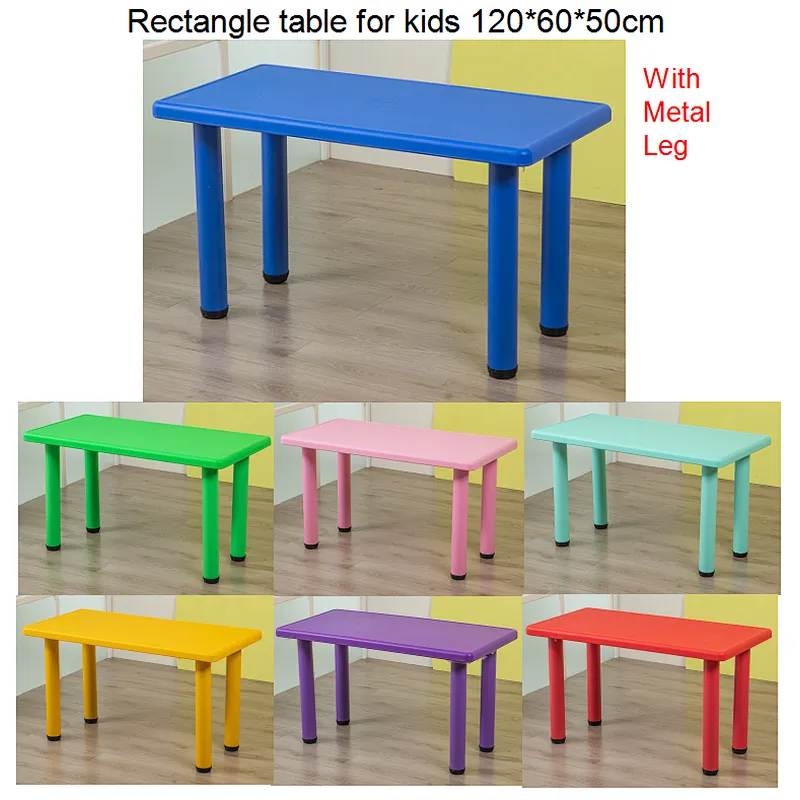 hot sale children table rectangle kids table for kindergarten school