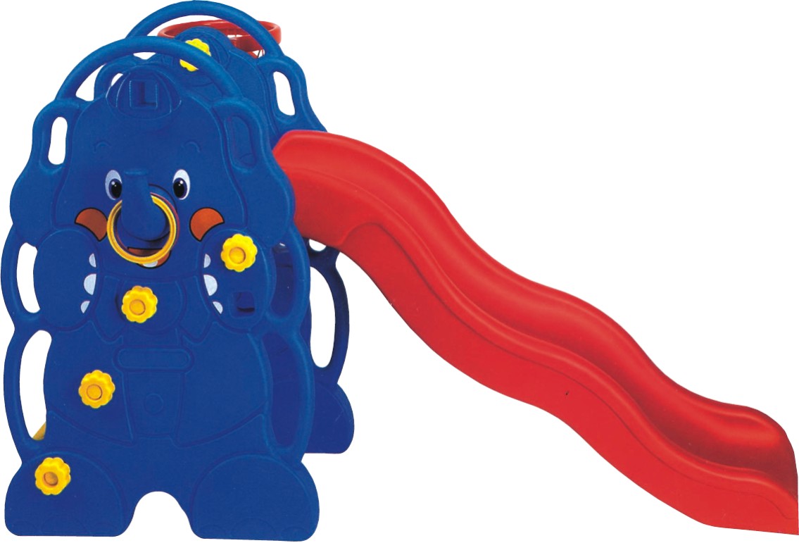 kids animal slide bear and elephant slide for kindergarten or home play
