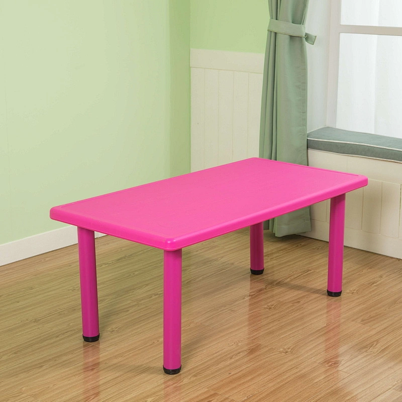 hot sale children table rectangle kids table for kindergarten school