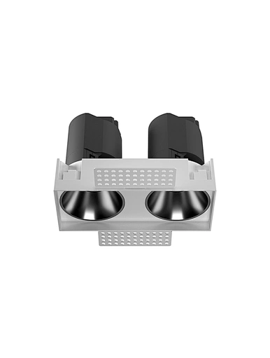 Trimless square cob light