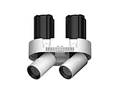 Twin-head Trimless Round Ceiling LED Spotlights Stretch New COB led downlights for Chain Store Hotel Lighting