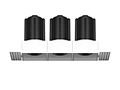 Multiple 3 heads stretch pull-down LED Downlights Ceiling Spotlight manufacturer