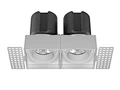 Trimless Multiple 2-head COB LED Adjustable stretch pull down downlights manufacturer