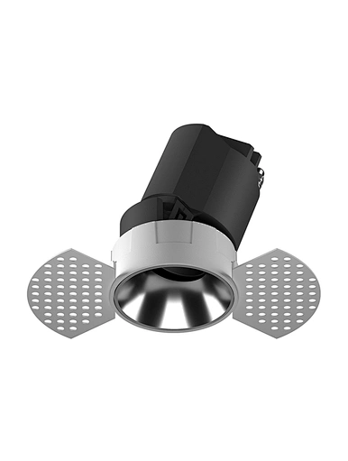 Adjustable Trimless Anti-glare Flicker free 7W COB LED wash downlights manufacturer