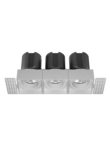 Trimless Multiple 3-head COB LED Adjustable stretch pull down downlights manufacturer