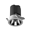 Adjusatable Recessed Anti-glare Flicker free HD lens 7W COB LED downlights with fashion narrow front ring