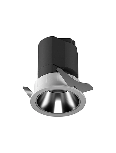 Adjusatable Recessed Anti-glare Flicker free HD lens 7W COB LED downlights with fashion narrow front ring