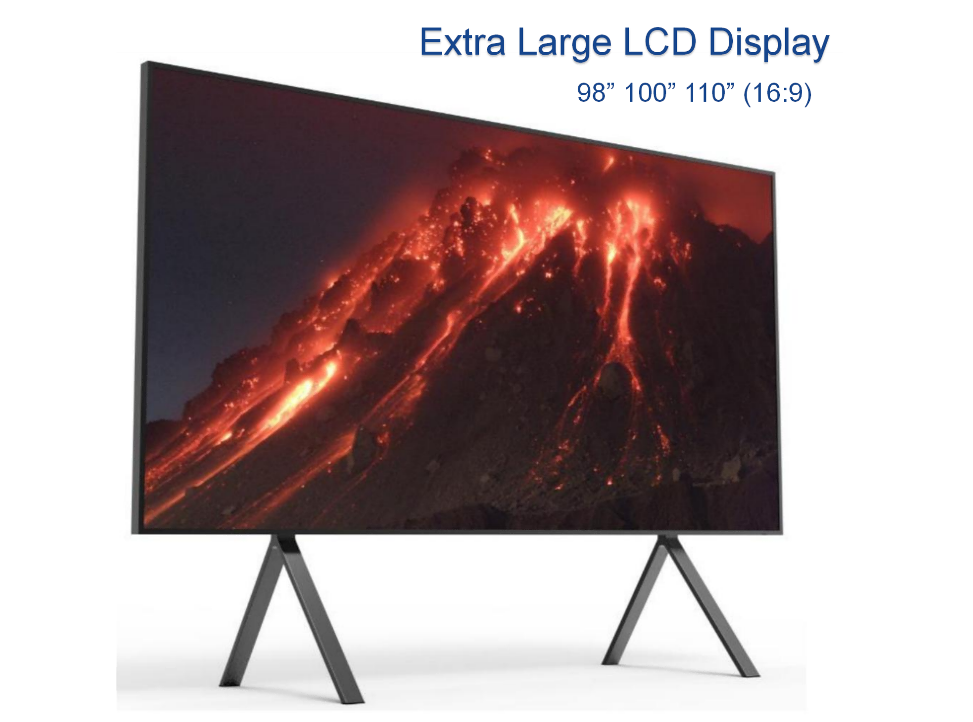 Extra Large LCD Display