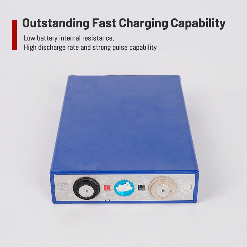Large aluminum shell lithium iron phosphate battery 3.2V200Ah large-capacity large-cell rechargeable square lithium-ion battery