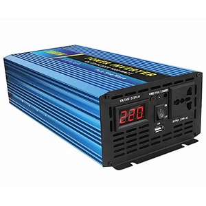 High Power Solar Inverter 220V DC To AC 1000W 2000W 3000Watt Pure Sine Wave Inverter