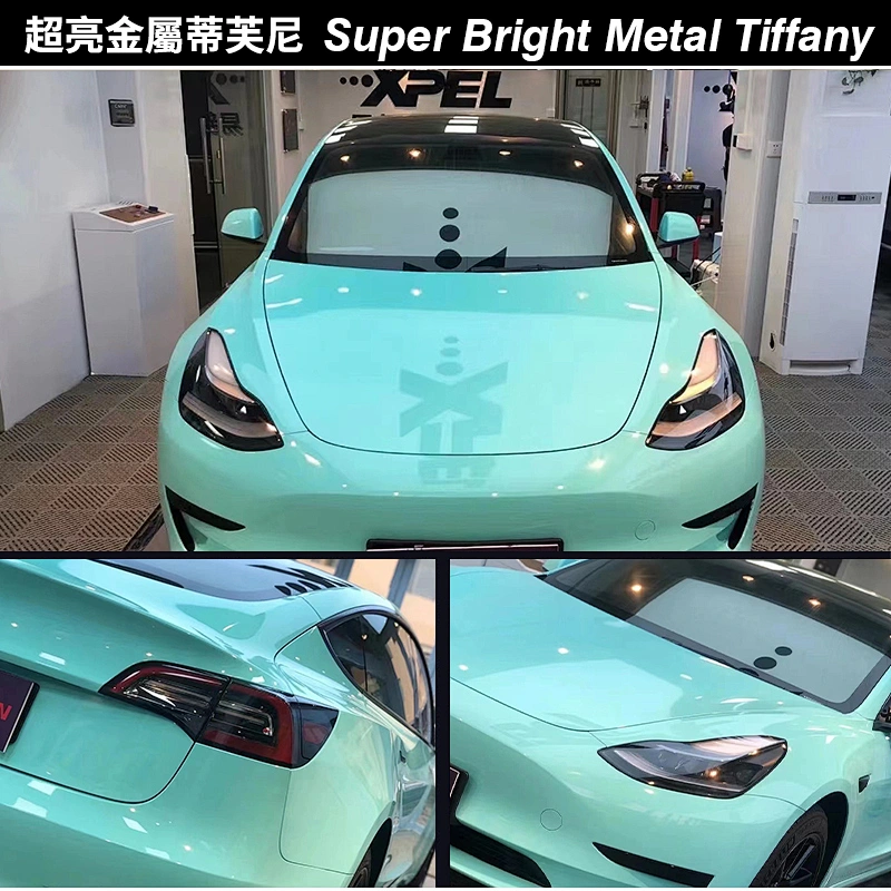 Super bright metal car film color change film emerald whole car car color change film electroplating film color film ice film princess powder modified full body car sticker car film