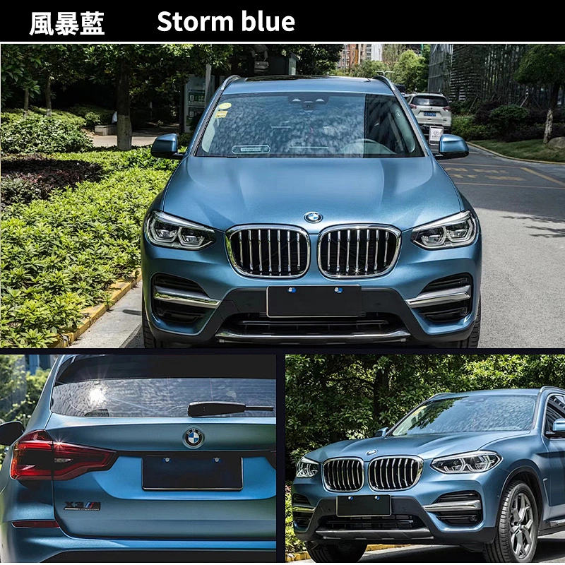 Heavy metal car color change film, full body modification film, whole vehicle matte graphite gray color change sticker