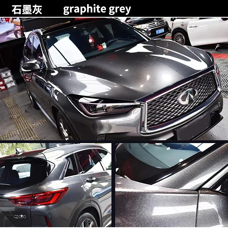 Heavy metal car color change film, full body modification film, whole vehicle matte graphite gray color change sticker