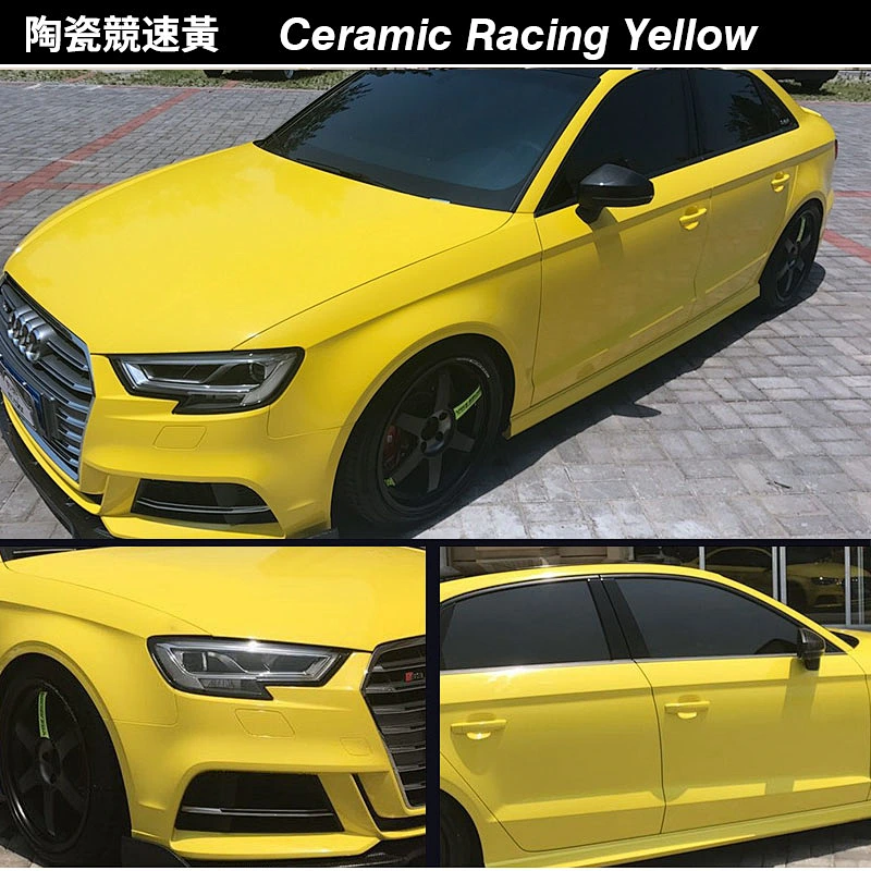 Ceramic series car color change film full car film ceramic army green car film color change sticker matte army green