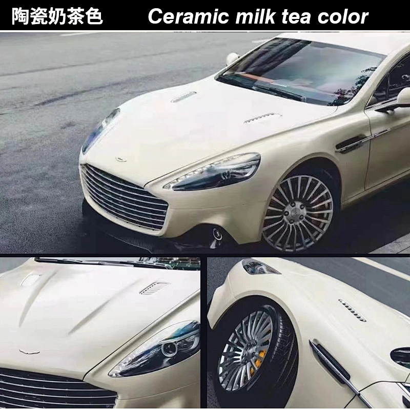 Ceramic series car color change film full car film ceramic army green car film color change sticker matte army green