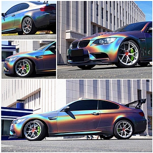 3D Fairview Gray Car Color Change Film Plating Film Color Film Modification Full Body Car Sticker Car Film