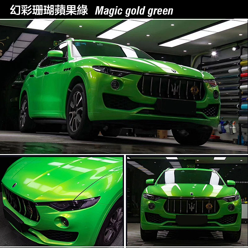 Dreamy Color Series Car Color Change Film Full Car Film Coral Color Car Film Color Change Sticker Coral Blue